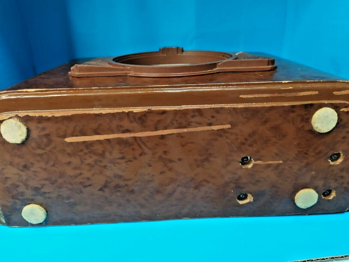 Baltika speaker in spotted brown bakelite, side view – detail 11