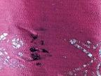 Vintage Soviet banner reverse side with USSR state emblem – detail 14