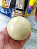 Russian pyramid billiard ball measured at 68 mm with calipers – detail 5