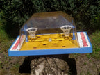 Soviet board game tabletop basketball by Elektropribor with clear dome