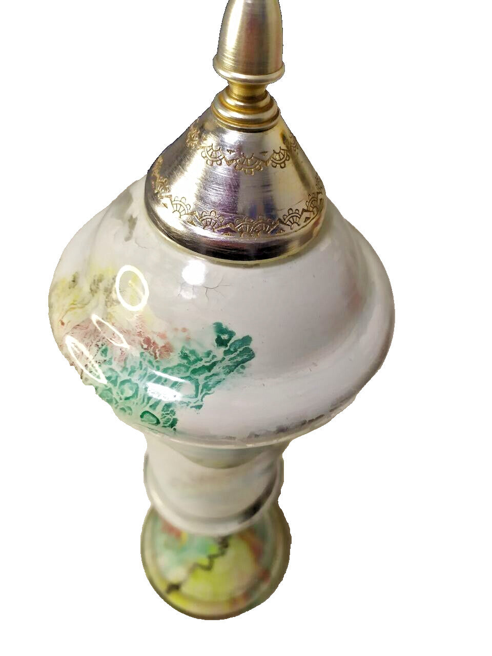 Soviet porcelain trophy cup base with gold-tone accents – detail 7