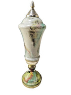 Football trophy cup lid with decorative finial and gold-tone rim – detail 9