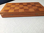 Vintage USSR chess pieces with red felt bottoms – detail 14