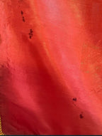 Gold-colored fringe on a large 1987 USSR commemorative banner – detail 7