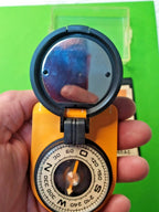 Soviet union compass back with State Quality Mark and price marking