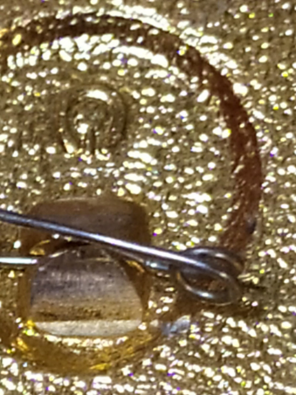 CCCP pin badge for the October 1977 constitution, front view – detail 5