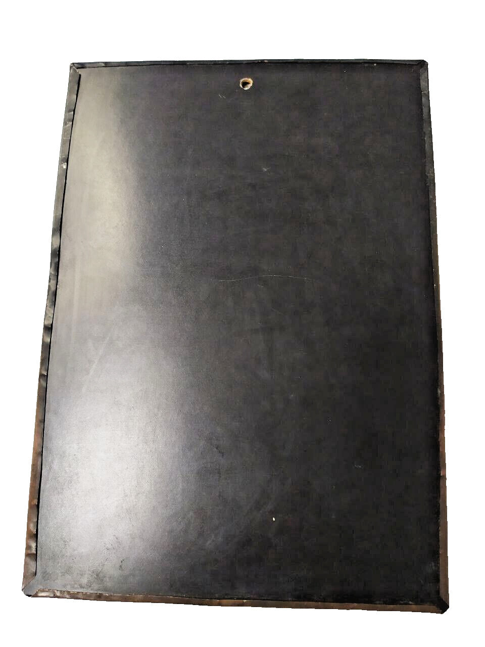 Vintage copper plaque showing natural patina and wave detail – detail 9