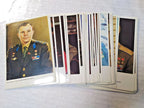 Reverse side of cosmonaut portrait with biography in Russian – detail 18