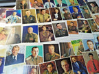 Soviet space program color portrait cards of Yuri Gagarin and Valentina Tereshkova