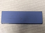 USSR board game blue plastic hard case with DOMINO lid lettering – detail 6