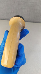 Made in USSR Bakelite-style flashlight body with minor scuffs