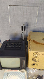 Elektronika 409-D television front view with screen and controls – detail 11