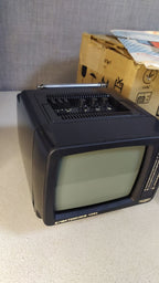 Soviet era collectible Elektronika television side and back view – detail 13