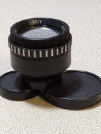 Vega-5U 4/105 lens front element with purple coating – detail 11