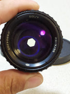 Soviet lens Vega-5U aperture ring and serial number 8804295 – detail 12