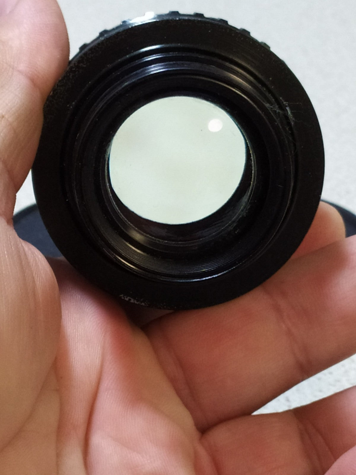 M42 macro lens Vega-5U with front and rear caps – detail 13