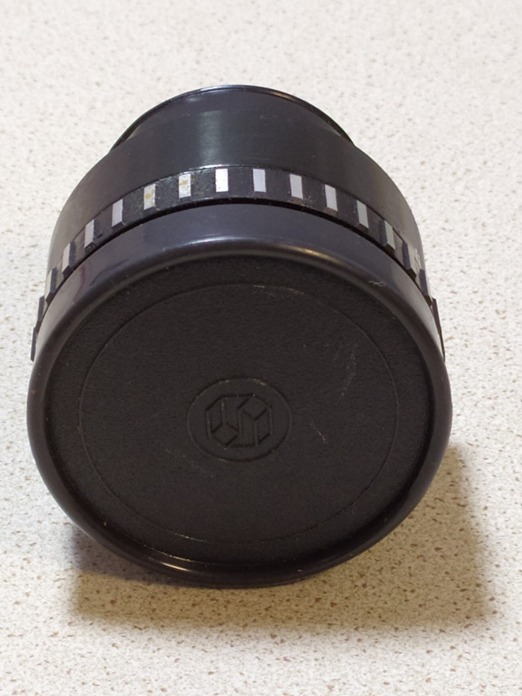 M42 macro lens Vega-5U with front and rear caps
