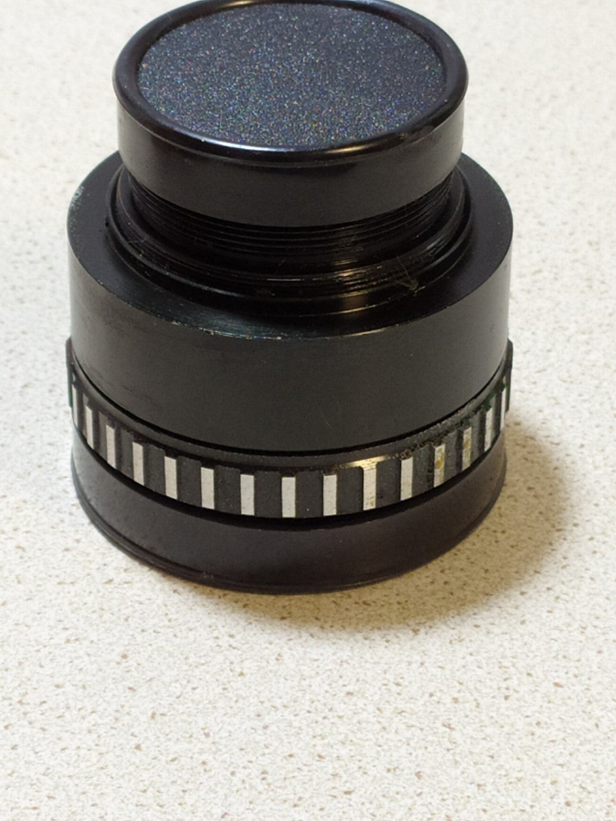 Vega-5U 4/105 lens front element with purple coating – detail 5