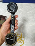 Military field phone TAI-43 with wiring diagram inside the lid – detail 5
