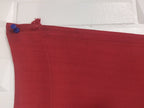 Gold hammer and sickle with red star on the USSR flag with blue stripe – detail 6