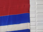 Vintage Soviet flag of Armenia displayed flat, 67 x 35 inches – detail 8