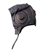Soviet pilot helmet ear pads for radio headsets and metal buckles