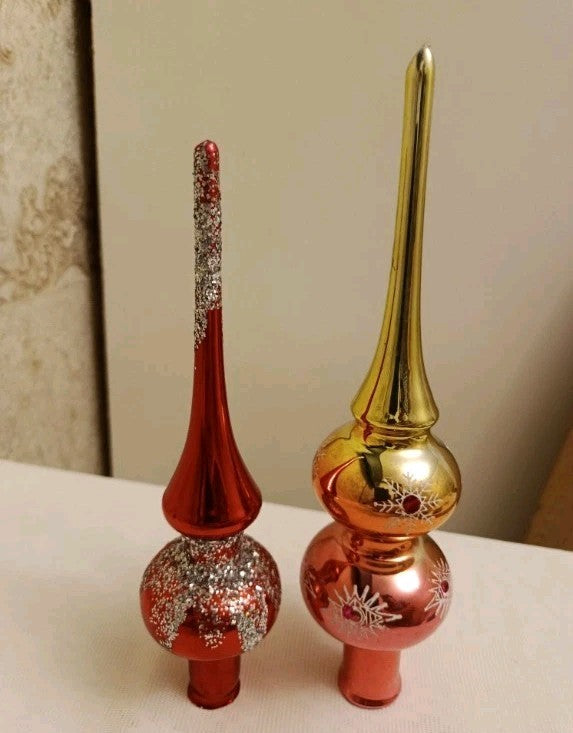 Soviet holiday ornament made of glass