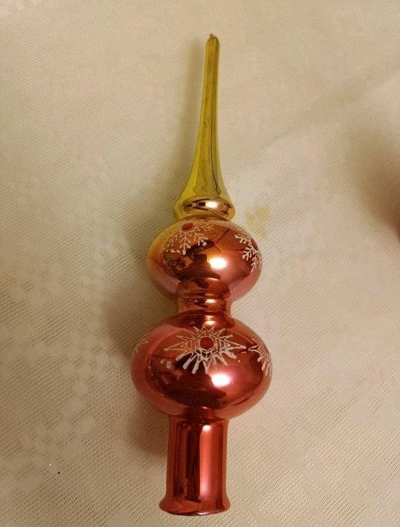 Old Soviet Christmas decoration with traditional design