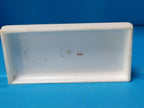 Soviet plexiglass souvenir on white rectangular base, side view – detail 6