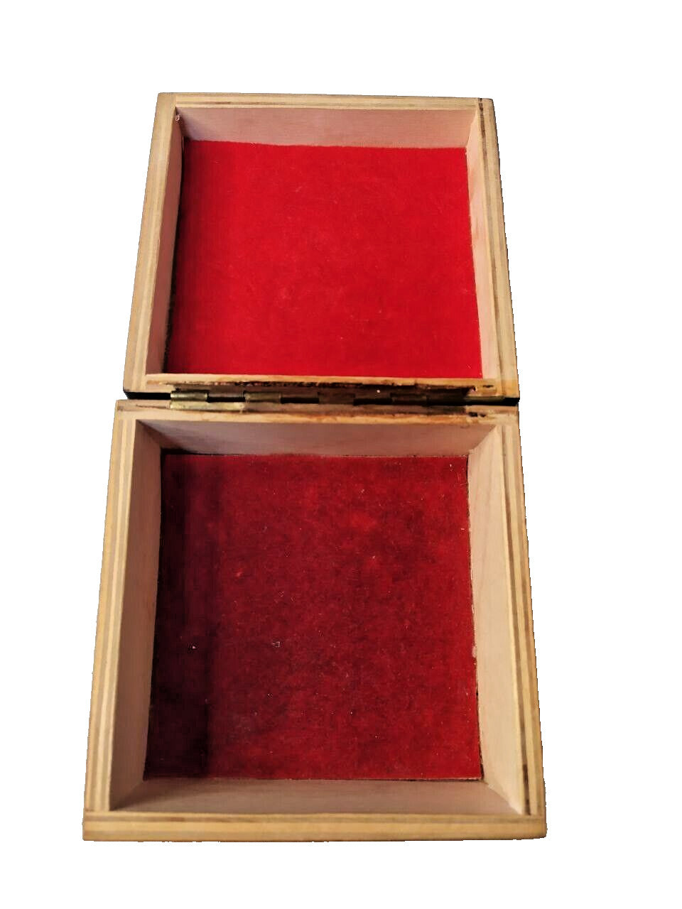 Bottom of soviet jewelry box with OTK stamp and paper label fragment – detail 6