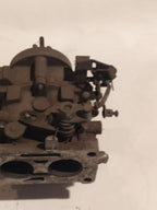 K-126 carburetor side view with throttle and choke linkages – detail 8