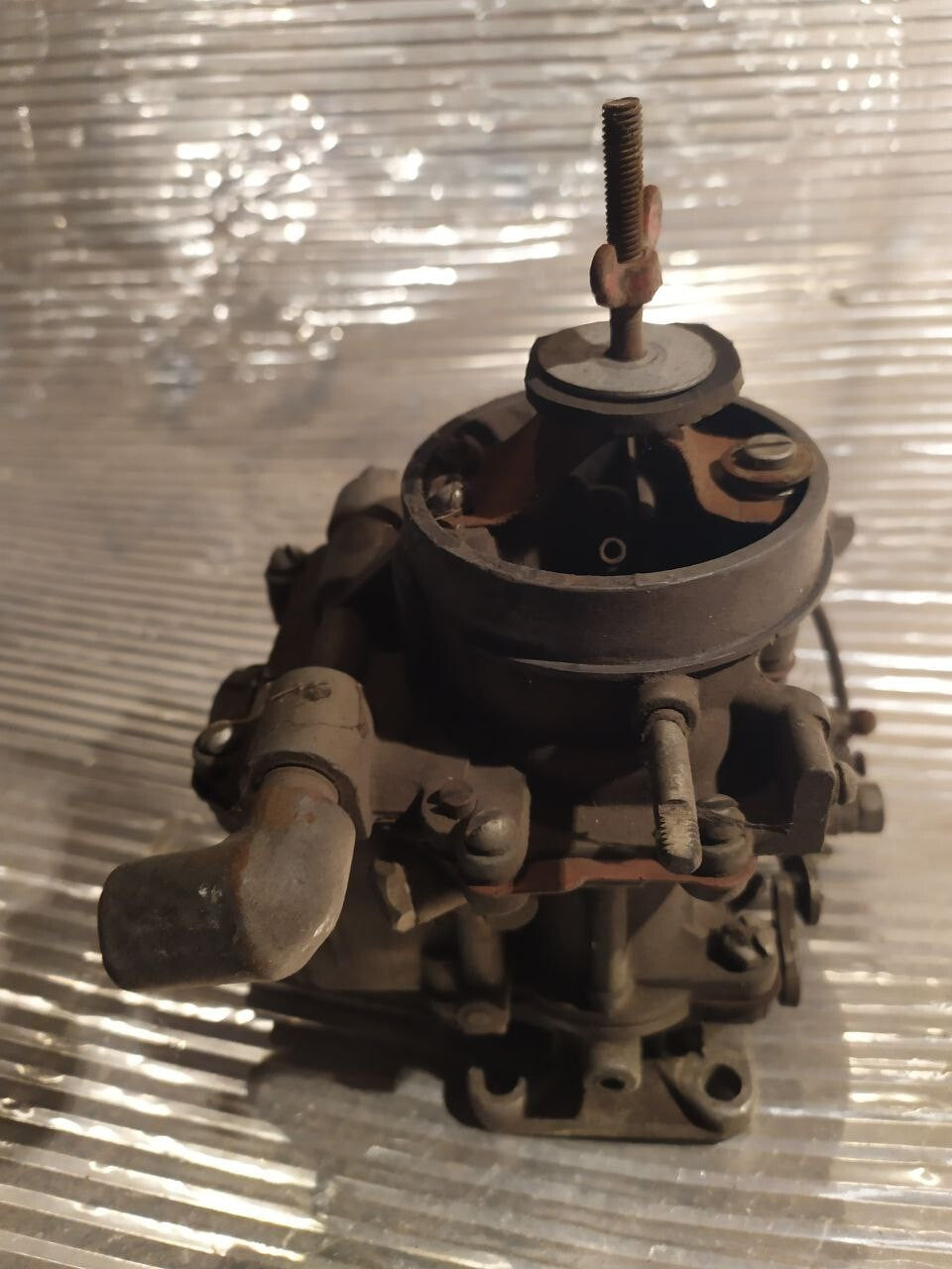 Soviet K126G carburetor for the GAZ-24 Volga, vintage USSR engine part