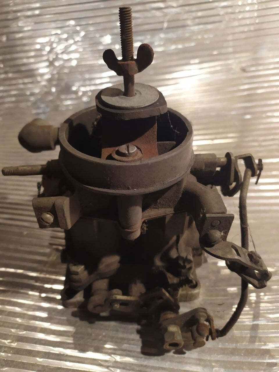 K126G dual-chamber downdraft carburetor with float chamber window