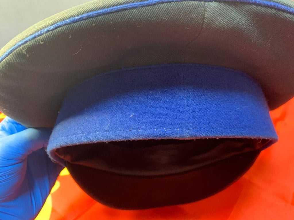 Soviet visor hat lining with diamond-shaped sweat shield, size 57
