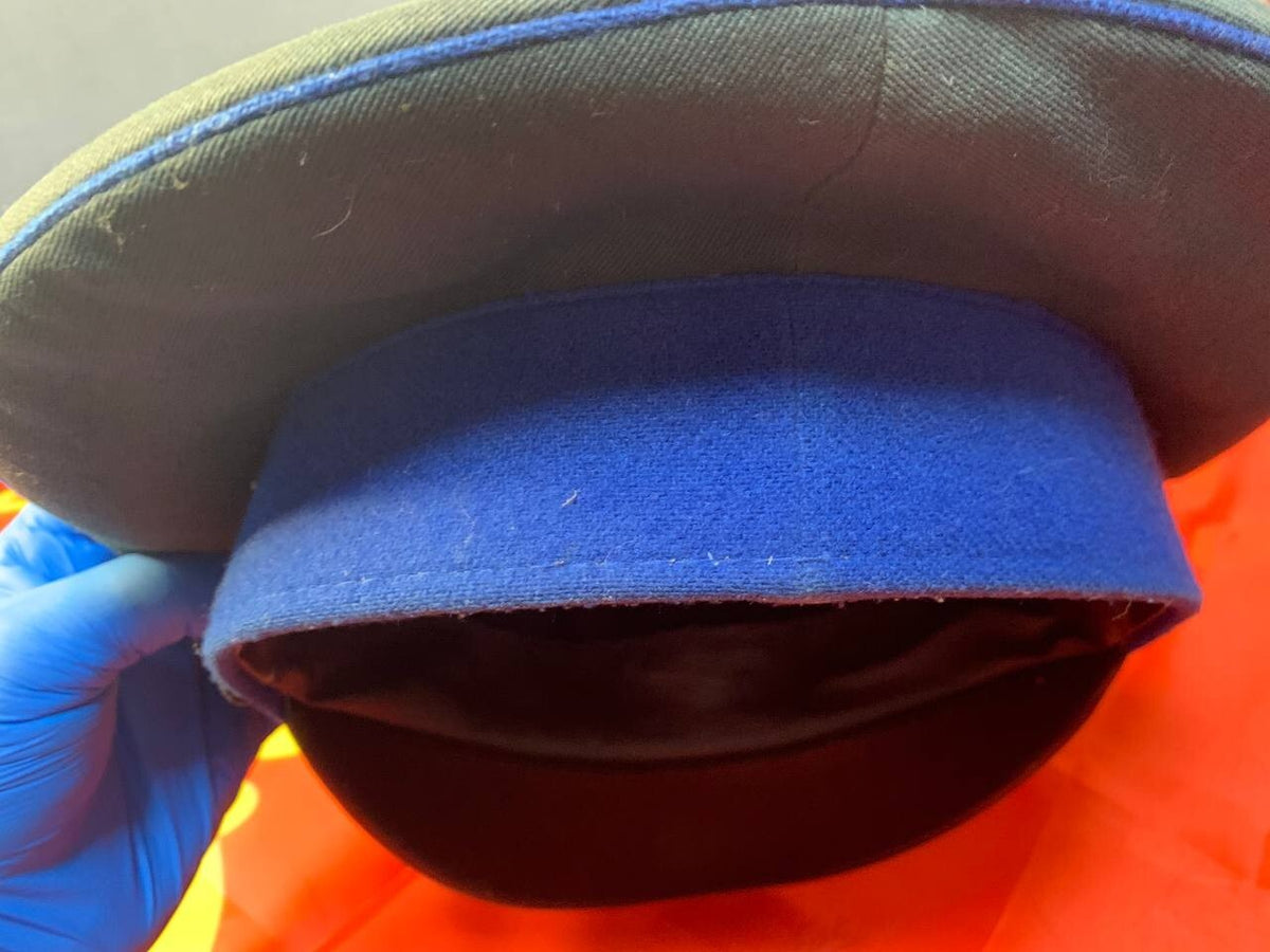 Soviet visor hat lining with diamond-shaped sweat shield, size 57
