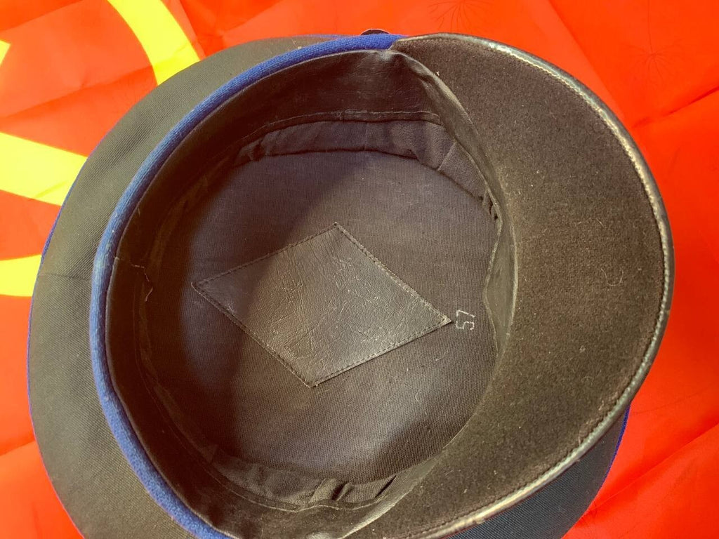 Soviet peaked cap cockade with red star, hammer and sickle – detail 5