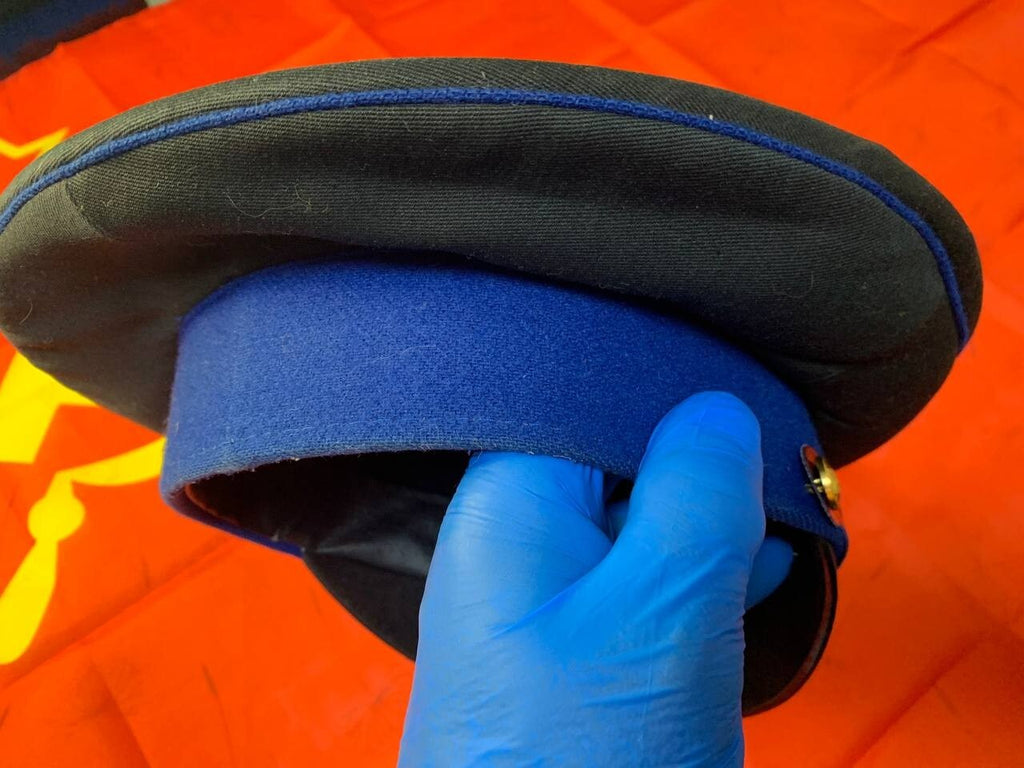 Soviet peaked cap cockade with red star, hammer and sickle – detail 8