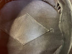USSR military cap with black chin strap and brass-colored buttons – detail 9