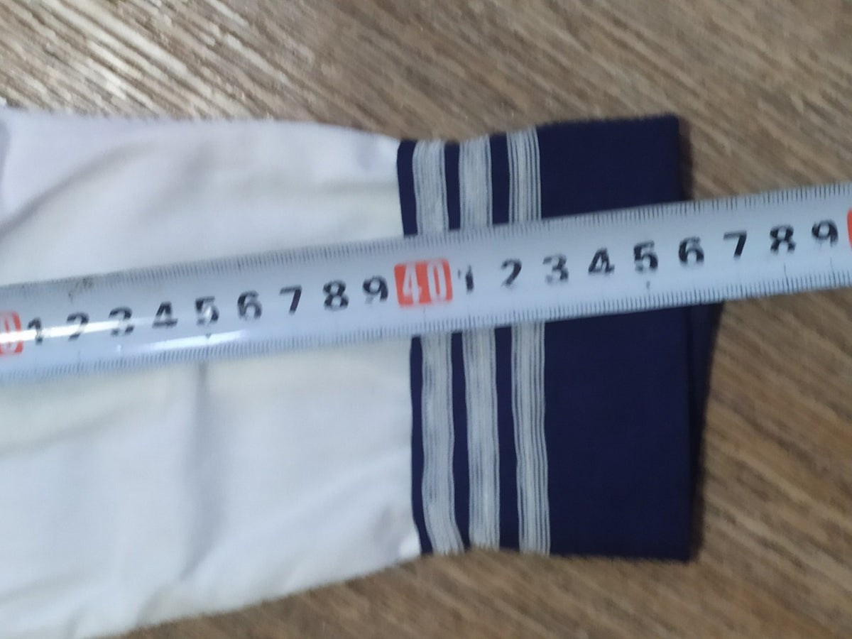 Children's Soviet navy uniform shirt with blue sailor collar – detail 11