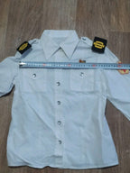 Homemade sailor cap from the Soviet Zarnitsa game uniform – detail 12