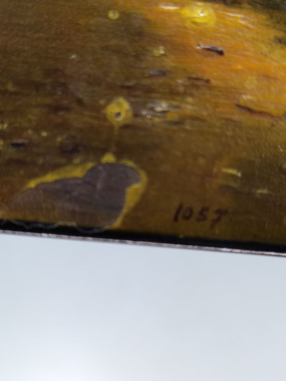 Gryaznov lacquer miniature from the 1950s – detail 10