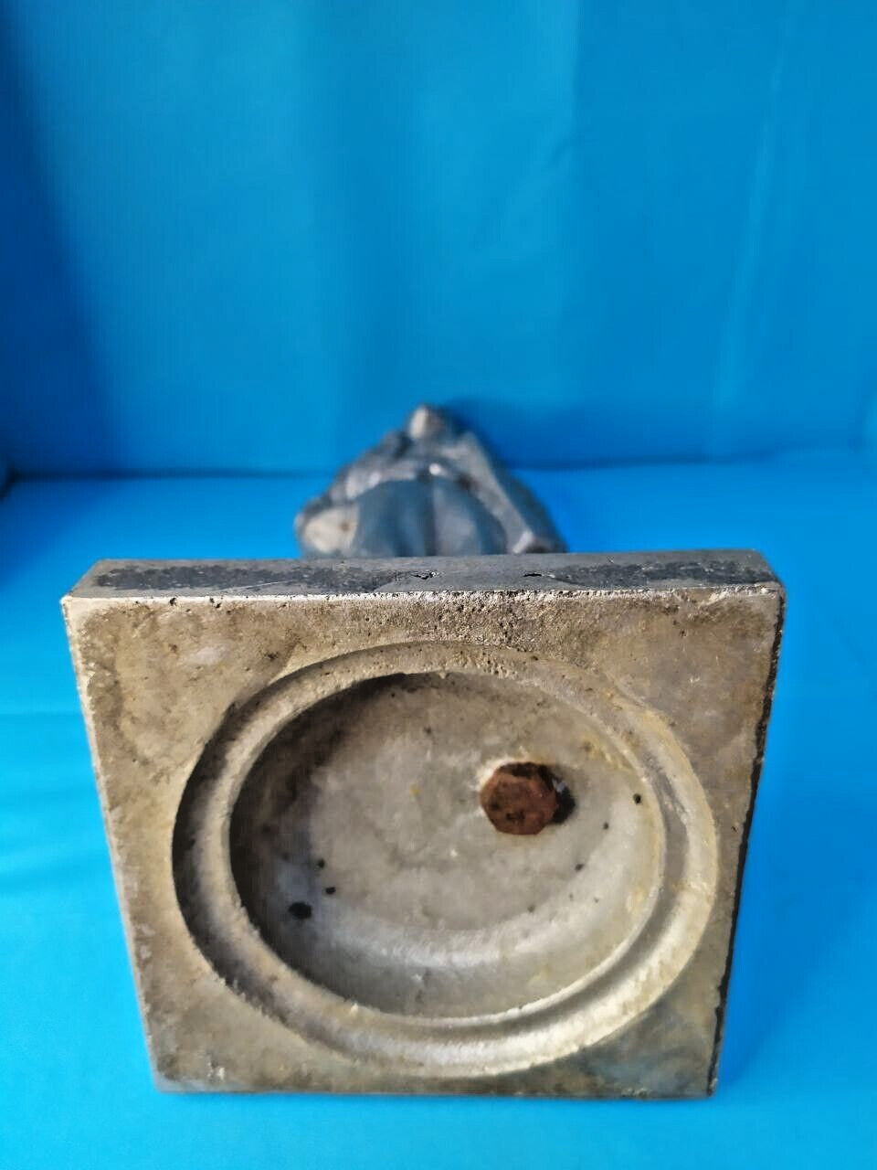 Soviet sculpture base with heavy-duty bolt fastening – detail 9