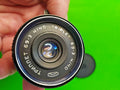 Soviet lens Triplet 69-3 4/40mm for Vilia camera with scale focusing symbols