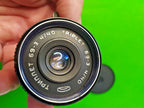 Soviet lens Triplet 69-3 4/40mm for Vilia camera with scale focusing symbols