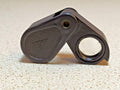 Soviet loupe magnifier 10x, vintage USSR jeweler loupe