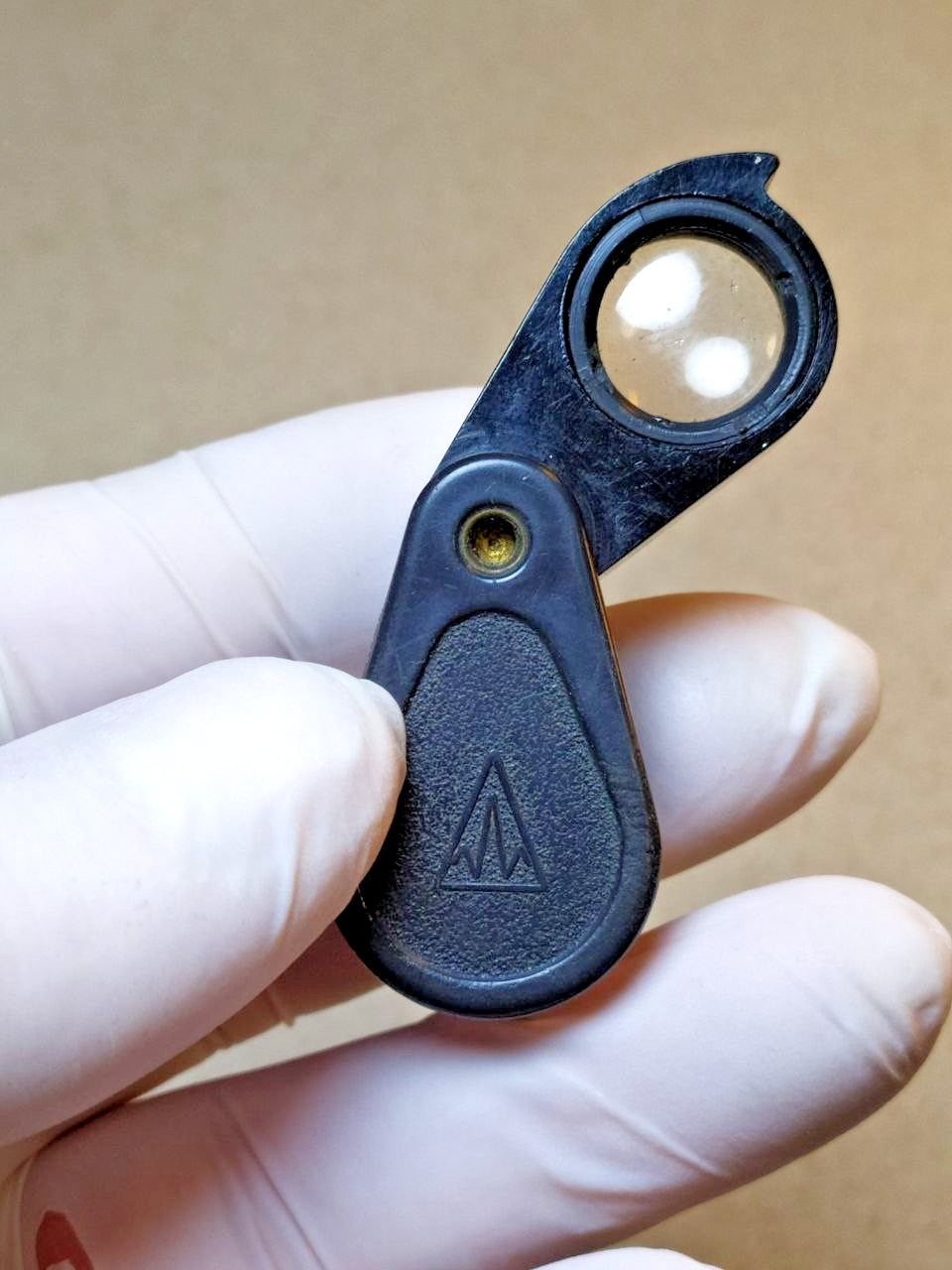 Jeweler loupe in Zeiss style from the USSR