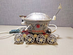 USSR lunar rover toy lid, red indicator light and lettering