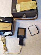 F102 selenium photocell probe of the vintage Soviet light meter – detail 12