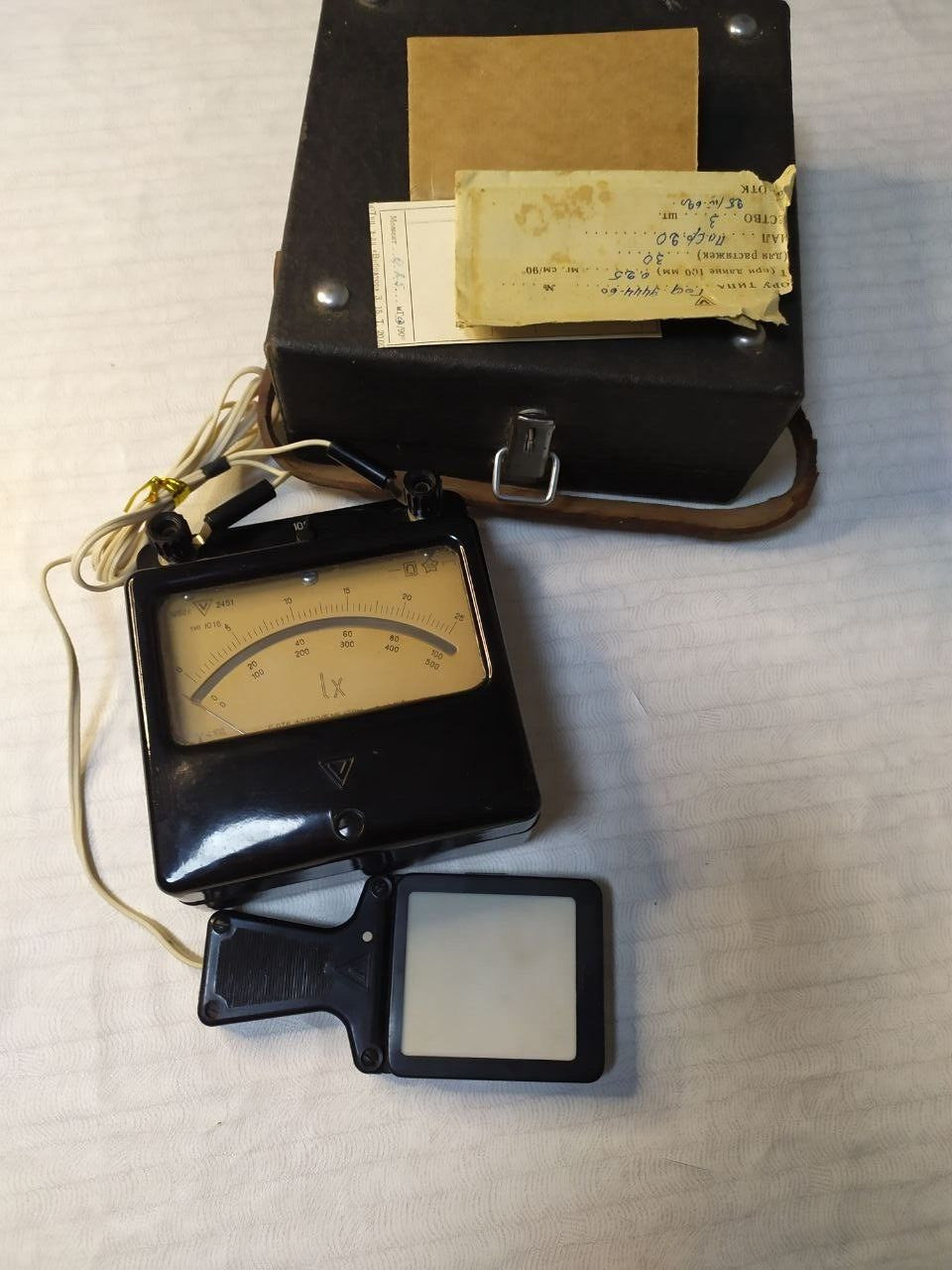 Yu16 lux meter analog scale marked in lux – detail 14
