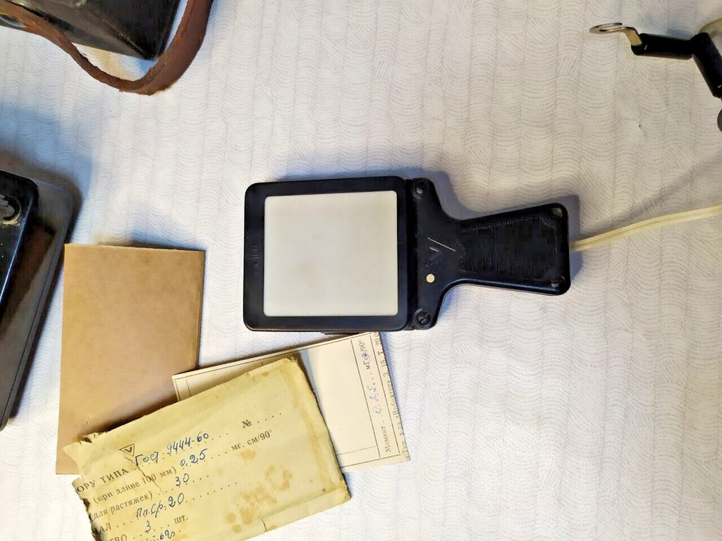 F102 selenium photocell probe of the vintage Soviet light meter – detail 6
